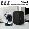 Pouch Bag Portable Storage Waterproof Bag Travel Wireless Charger Case for Wireless Charger Adapter Accessories Cable-Box Only