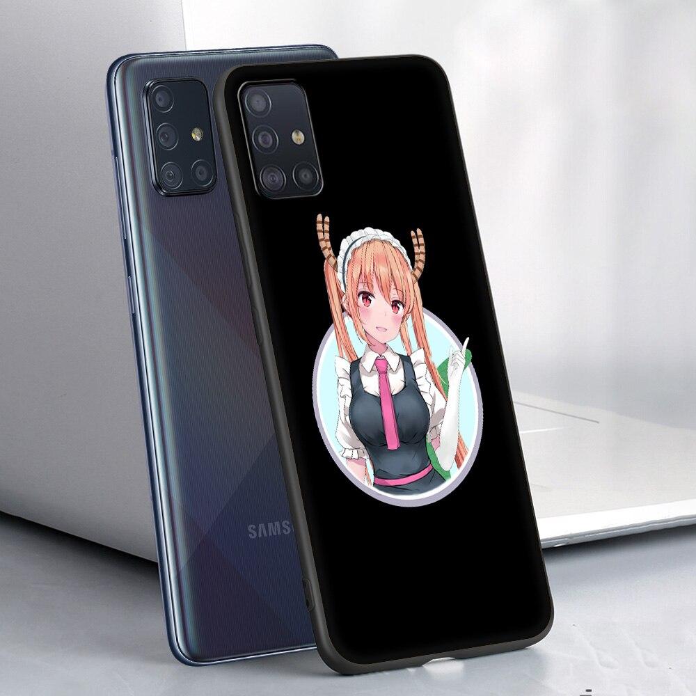 

Чехол для телефона Miss Kobayashis Dragon Maid с аниме для Samsung Galaxy A51 A71 A21S A12 A11 A31 A52 A41 A32 5G A72 A02S, силиконовый чехол Samsung A01