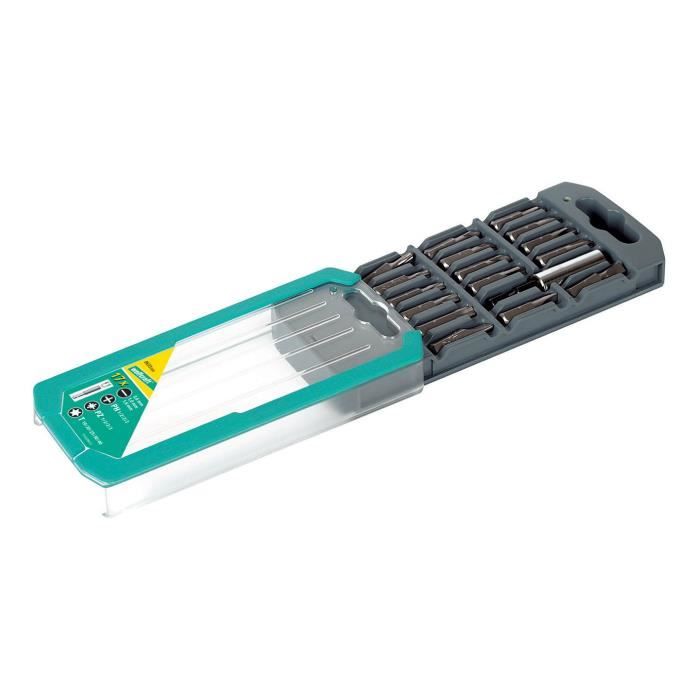 Coffret Embouts vissage - WOLFCRAFT - 17 pièces