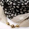 Quickly Release Magnetic Scarf For Women Soft Polyester Fabric Years Round Fashion Essential Office To Weekends Outfits