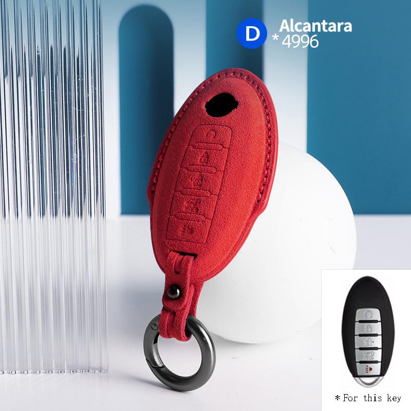 Interior Mouldings 5 Button Car Key Case Cover Shell For Nissan Patrol Y62 Altima Maxima Remote Keychain Accessories