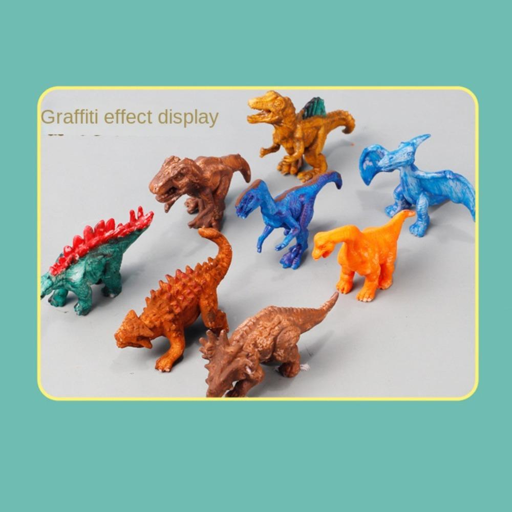 DIY Painting DIY Painting Animal Dinosaur Doll Hand-made Graffiti Dinosaur  Art Supplies