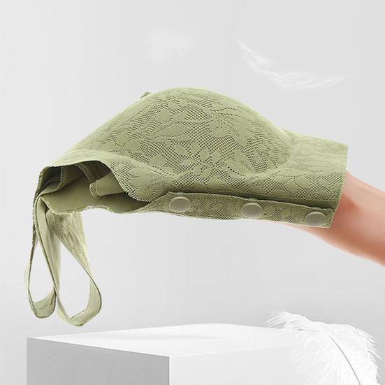 Výstřih do V Široká ramenní ramínka Dámská Podprsenka ve tvaru U Zadní část Přední Zapínání Polstrovaná Podprsenka středního věku Mateřská Krajka Prošívání