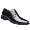 Brock men's shoes leather breathable British style extra large size business casual shoes dress leather shoes