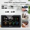 Weather Station Wireless Digital Indoor Outdoor Forecast Hygrometer Humidity Temperature Meter With 3 Sensors