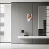 Retro Metall Eisen Schild 8 Zoll * 12 Zoll - Goldhaariges Weißes Tanktop Design Wanddeko für Männerhöhle Werkstatt Pub