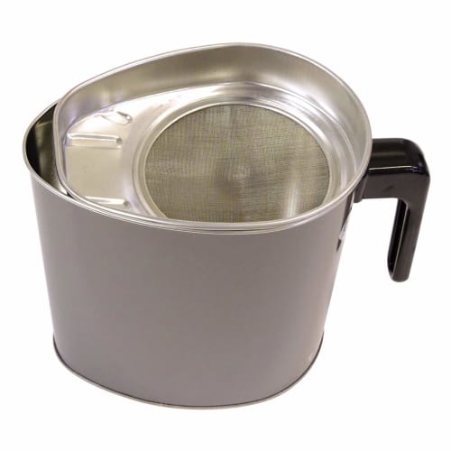 Takehara Seikan (TAKECAN) Oil Pot, Made in Japan, Gray, 1L, Quickly Fills with Oil (Housewife's Invention) CP