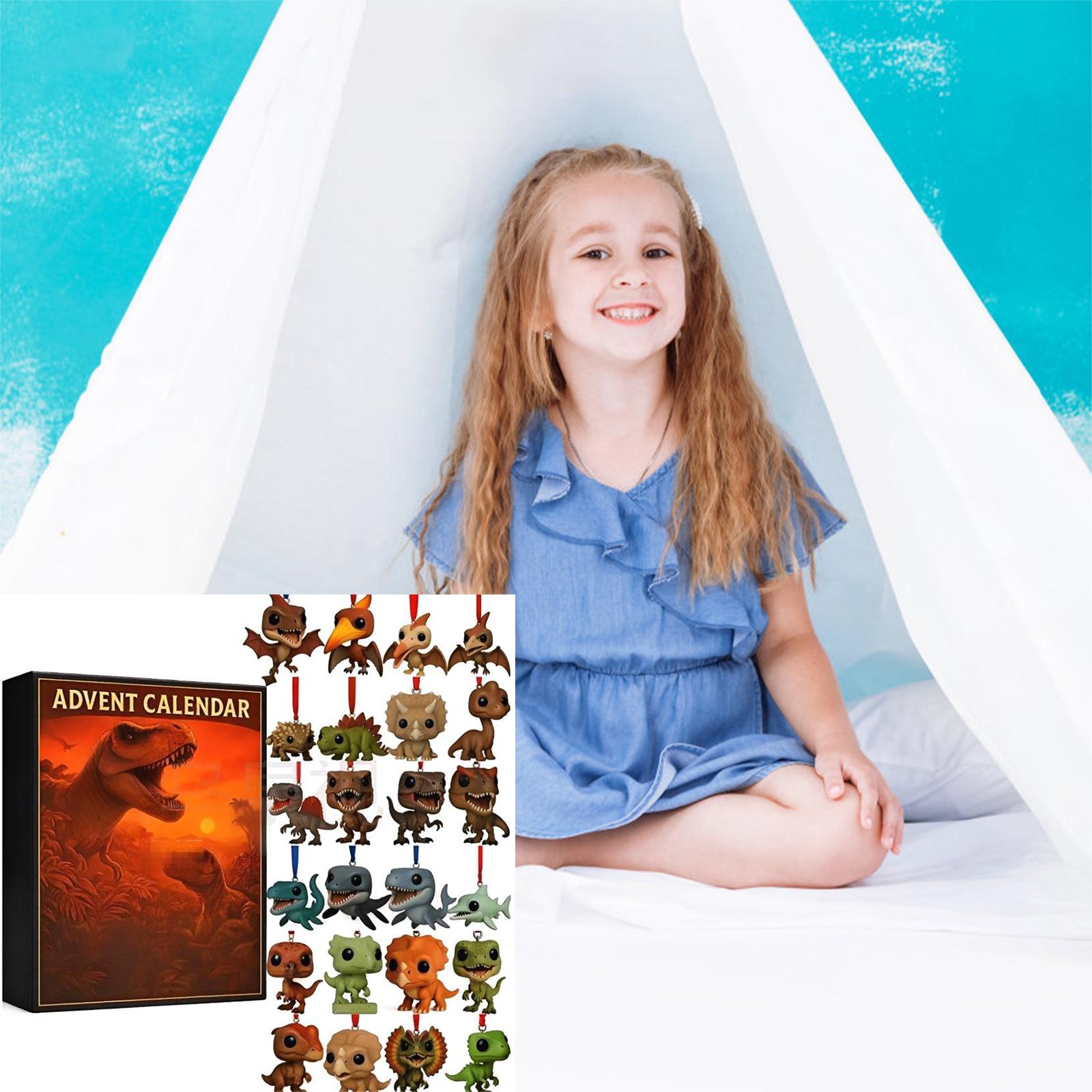 

2D Flat Aircraft Box 24pc Series Advent Calendar Christmas Countdown One Size