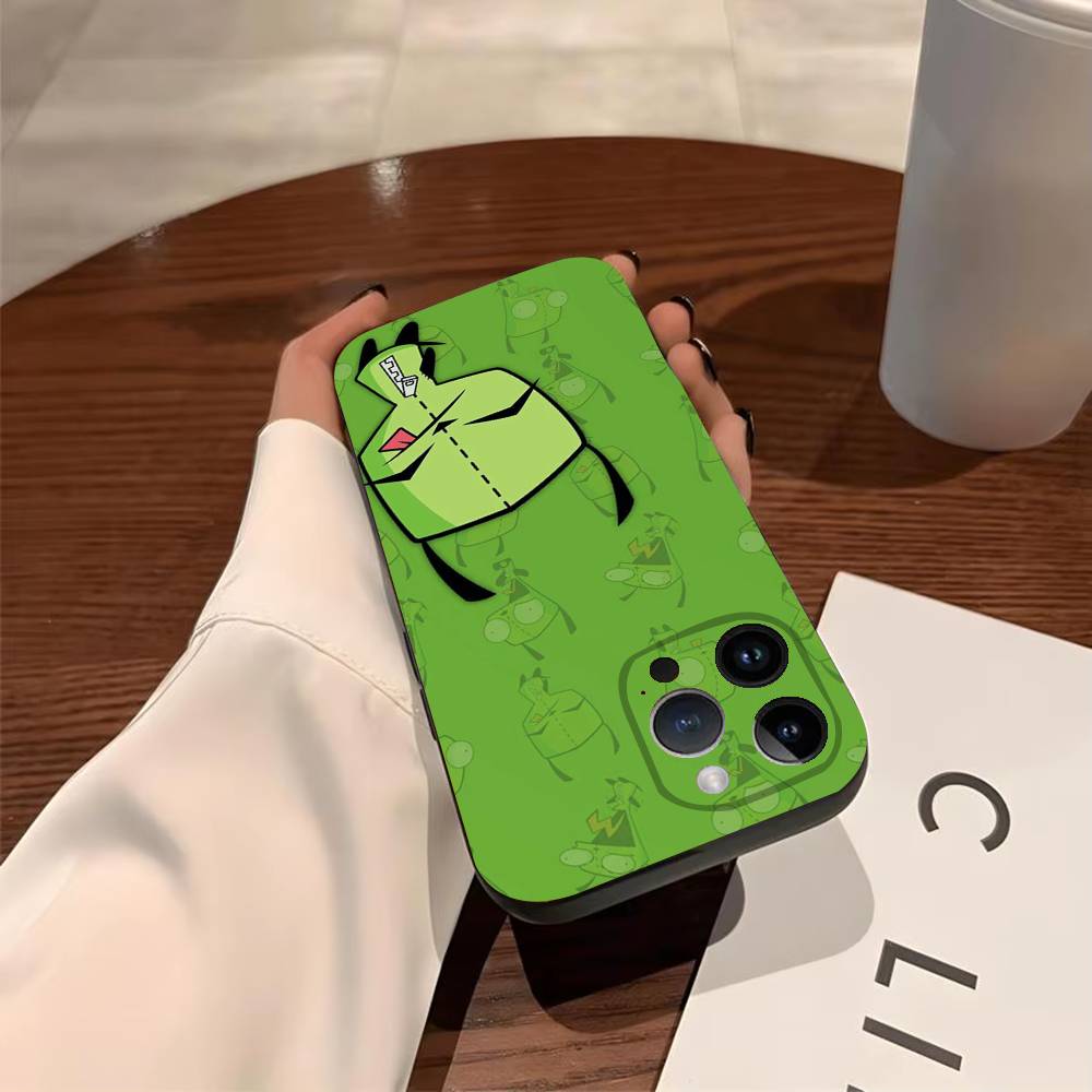 I-Invader Zim Gir   Phone Case for iPhone 17,16,15,14,13,12,11,Pro,X,Xs,Max,Plus Shockproof Cover