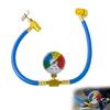 Upgrade 3 Types R134a Refrigerante Open Valve Charging Pipe Freon R134a Air Conditioning Recharge Hose Car Air Conditioner Tools