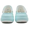 Crocs Crush Clog EVA Spring/Summer Collection Graffiti Decorative Buckle Simple Hole Shoes Unisex Same Blue Language Star Sea