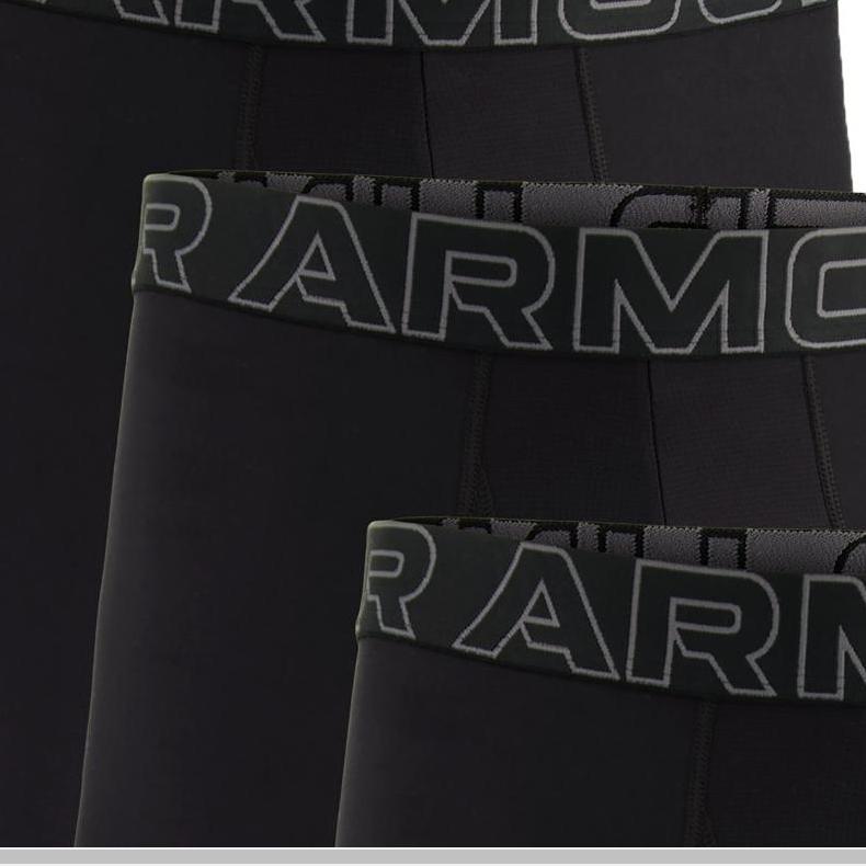 Under Armour Logo Boxer Briefs 3-Pack Men underwear Black 1387414-001