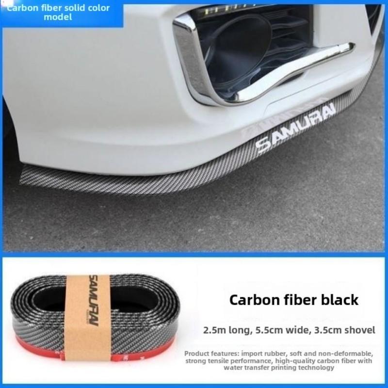

Car Front Bumper Lip Strip Spoiler Side Skirt Accessories Rubber Lip Strips Anti Wear And Tear Protect Decorate Strip 2.5 Meters