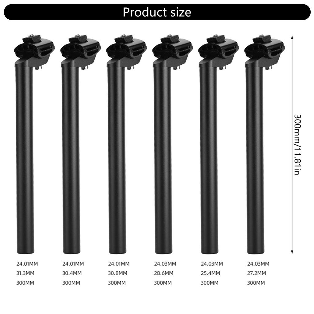 Bicycles Seat Post Tube Aluminum Alloy Cushion Seat Post Road Bike Seat Post Adjustable Seat Tube Easy To Install