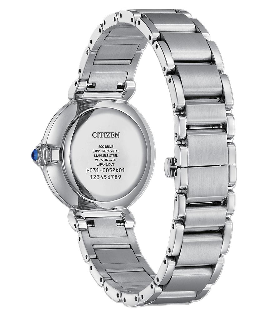 Citizen L Eco-Drive Sapphire Stainless Steel Women Watch EM1060-87L