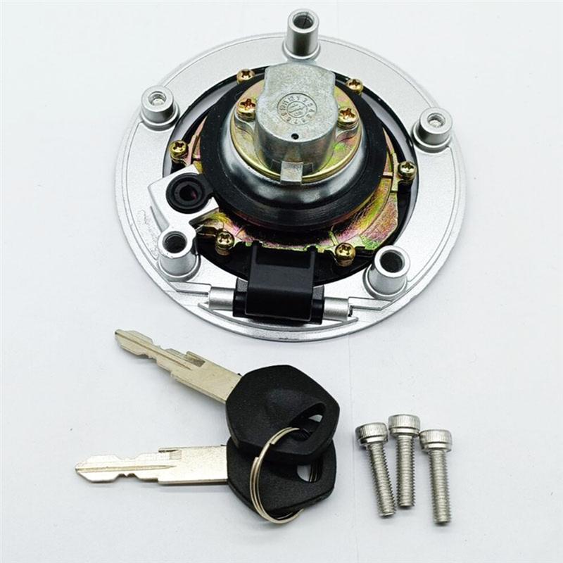 Fuel Gas Tank Cap Cover With Key For Suzuki GSX650 2008-2011, GSF650 Bandit 650 2005-2012, GSXR600 04-15, GSXR1000 03-15