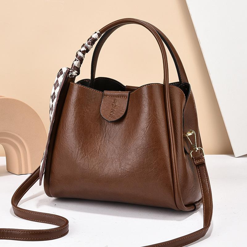 Bag women's new popular bucket bag fashion pvc shoulder messenger bag women's handbag women's bag