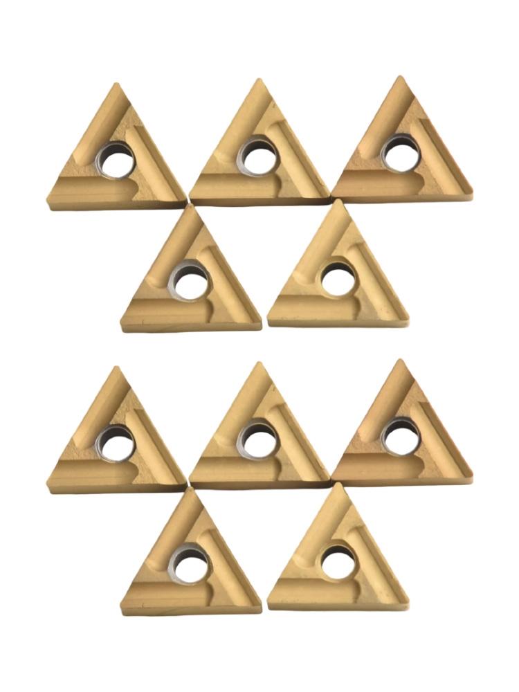 Inserts Set TNMG160404RES 10pcs Carbide Tools for For Steel Use