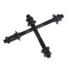 1/2Pcs Bike Hub Shaft Mountain Bike Hollow Quick Release Steel Hub Axle Bike Modification Accessories