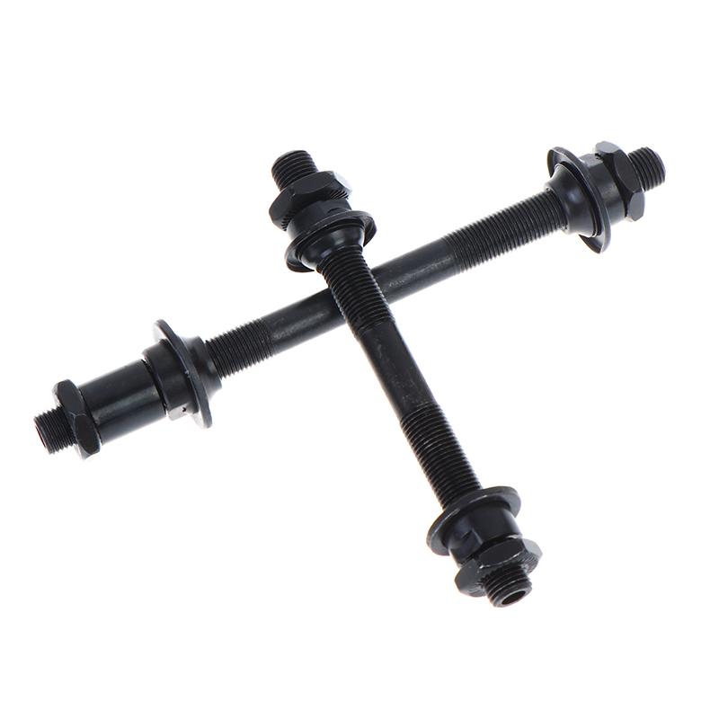 1/2Pcs Bike Hub Shaft Mountain Bike Hollow Quick Release Steel Hub Axle Bike Modification Accessories