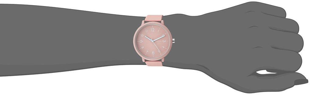 Fieldwork Analog Sodor Silicone Women's Watch, Large, Strap, Pink, YM007-3