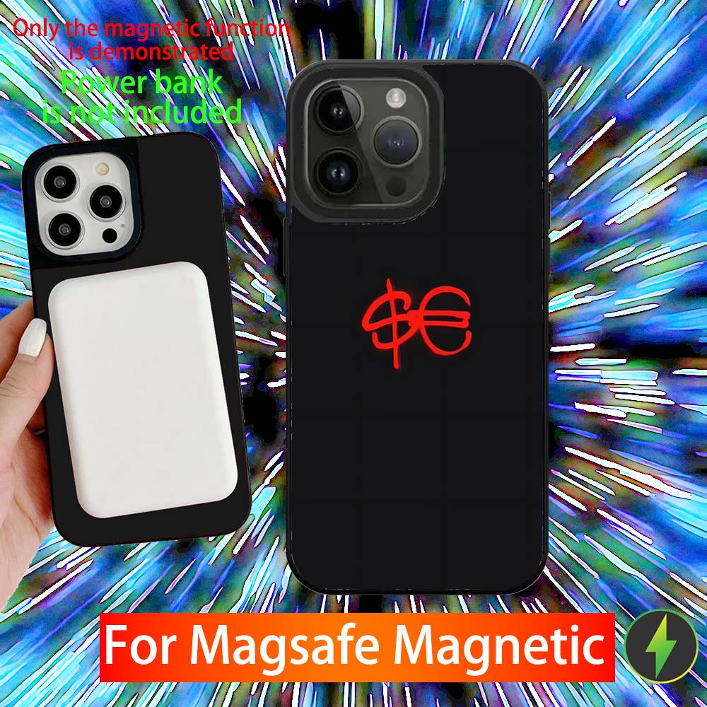 Rapper Sfera Ebbasta Phone Case For iPhone 16,15,14,13,12,11,Pro,Max,Plus,Mini,SE New Magsafe Magnetic Wireless Charging