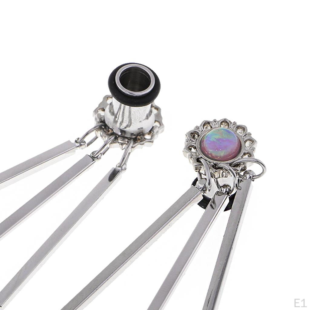 00g Tassel Dangle Ear Tunnels Gauges Stretchers Expander