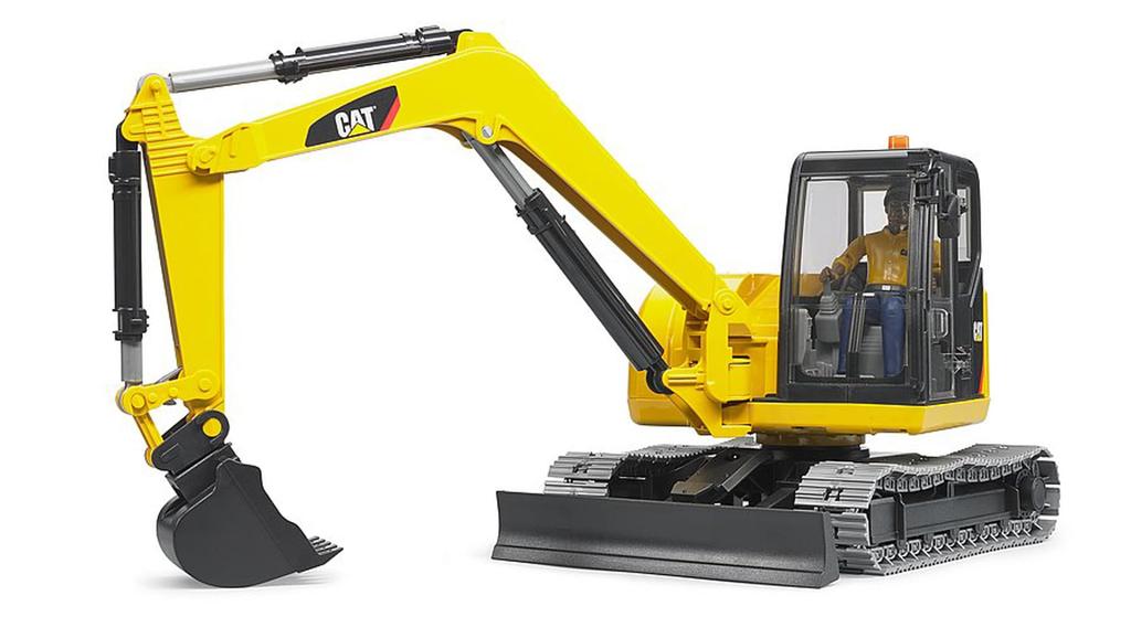 Bruder CAT Mini Excavator BR02466 (with figure)