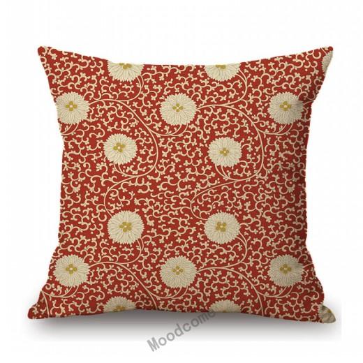British Art Uk Artist William Morris Flower Pattern Floral Design Elegant Home Decorative Sofa Throw Pillow Case Cushion Cover
