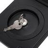 RV Water Fill Hatch with Magnetic Lid and Lock Dustproof ABS Square Trailer Water Fill Hatch Inlet for Motorhome Boat