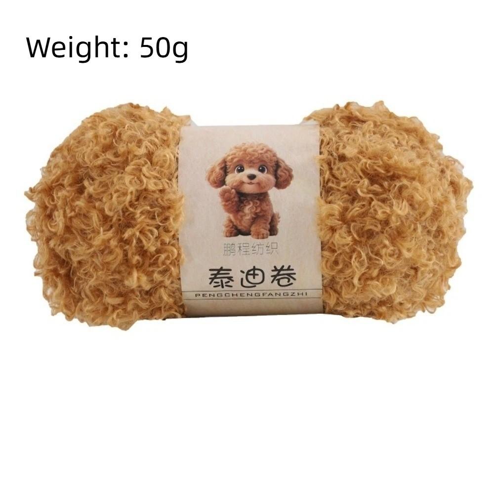 50g/Roll Fluffy Thread Loop Wool Chenille Yarn New Knitting Yarn  Crochet Plush Toy