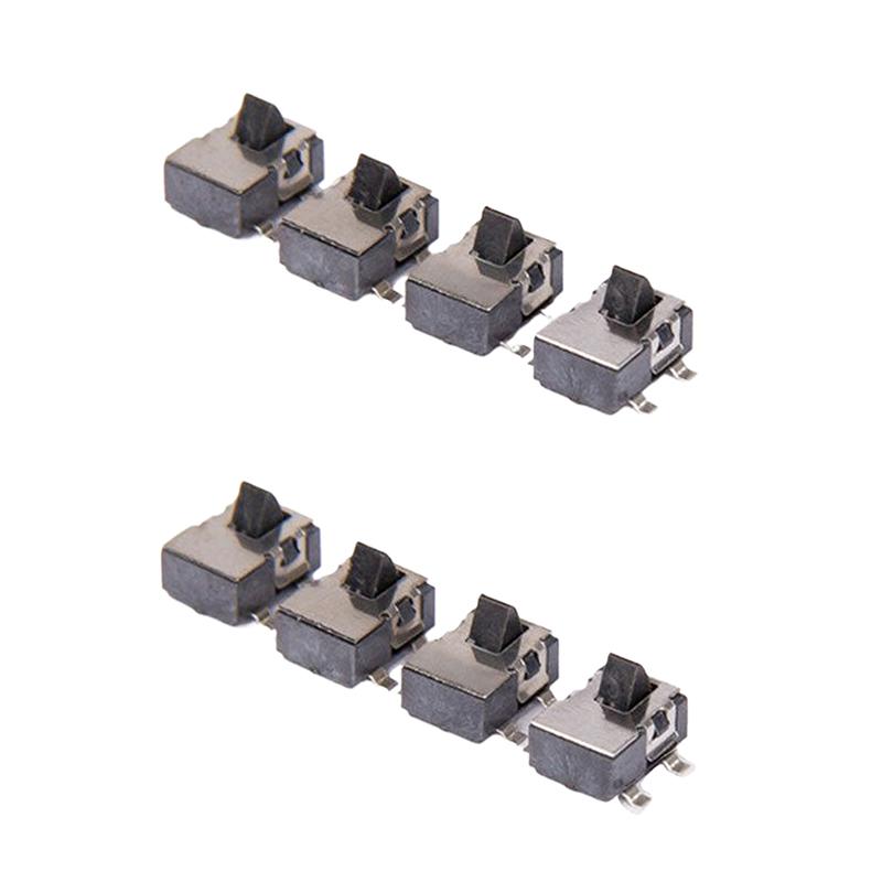 10Pcs 4 Pin Mini Slide Reset Micro Toggle Switch Miniature Humidifier Detection Switch Four Foot Pad Switch Home Decor