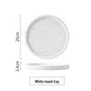 Nordic Ceramic Towel & Washbasin Storage Tray for Bathroom & Hotel Decor