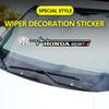 2Pcs Car Stickers Wiper Decoration Sticker For Honda Civic Accord Fit Jazz Pilot CRV Odyssey Passport City Shuttle HRV Vezel Ny1
