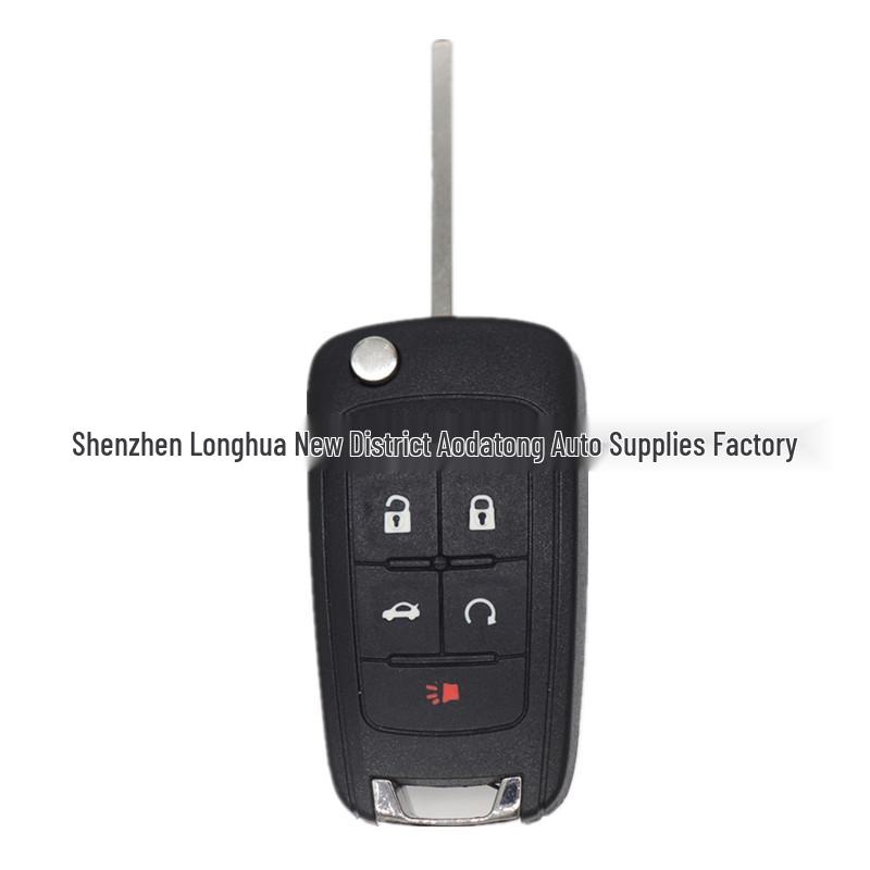 

Корпус ключа для Chevrolet, Opel, Buick Cruze (2-5 кнопок, без логотипа) Round Groove Style