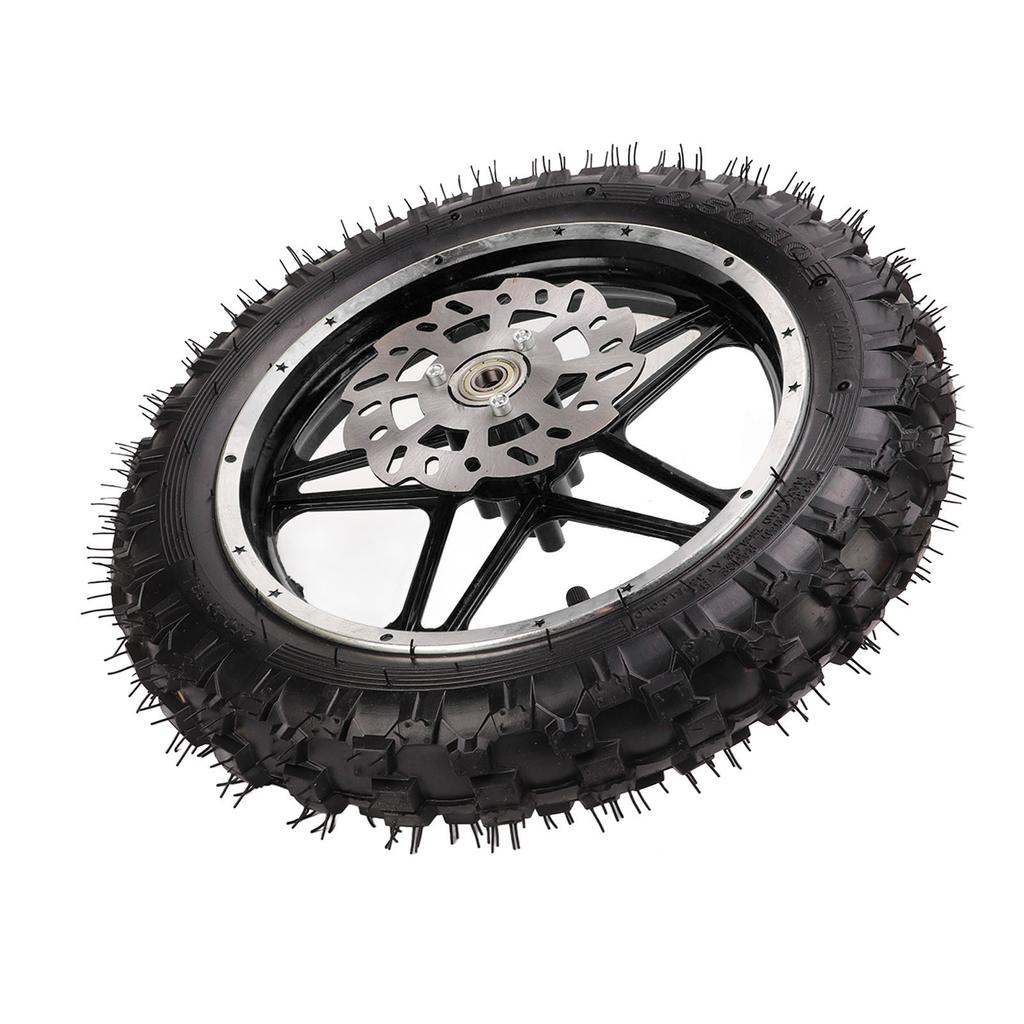 Vorderradbaugruppe 2.5-10 Rad Reifen 12MM Achsdurchmesser für Geländefahrzeug Motorrad Fahrrad