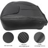 GXARTS #X9 Black Front Driver Side Bottom Seat Cover Replacement Leather Compatible with Jeep Wrangler 2013 2014 2015 2016 2017