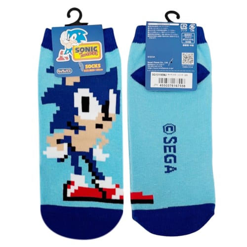 Small Planet Sonic the Hedgehog Character Socks, Sonic the Hedgehog Standing