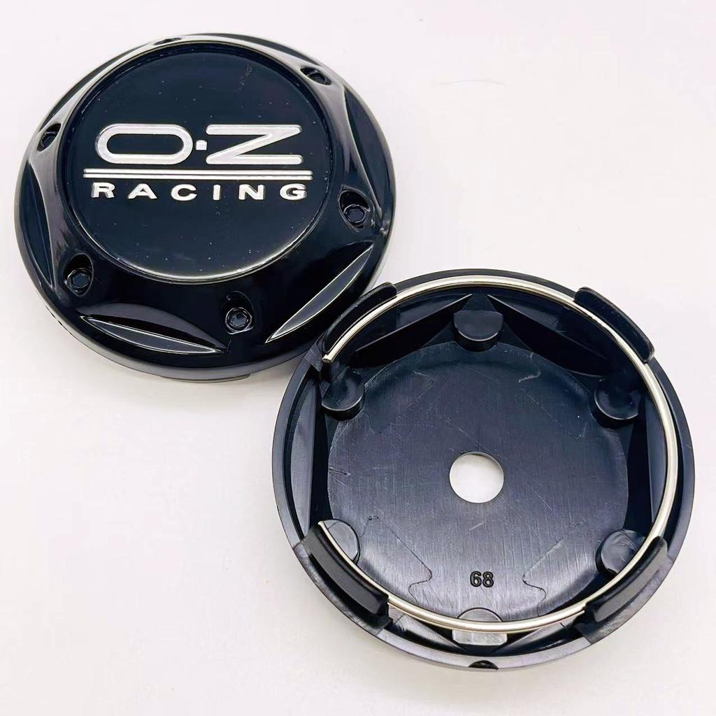 4 Stück 68mm OZ Racing O.Z Auto Rad Center Nabe Felgenkappe Styling Abdeckung Emblem Abzeichen Aufkleber Zubehör