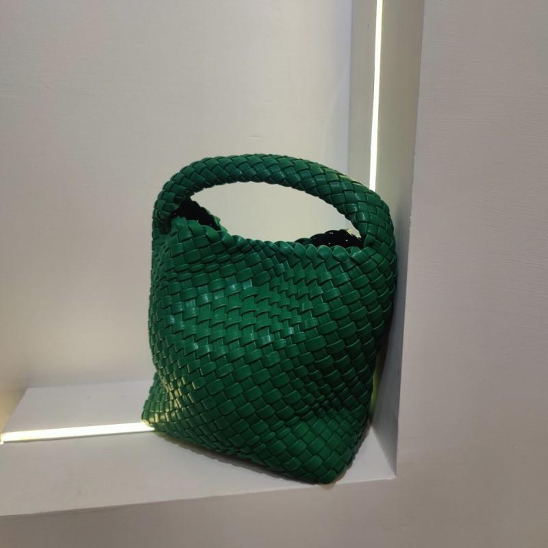 Yi Jinyuan Hand-woven Bag 2023 Small Handbag Cross-section Group Light Luxury Women's Handheld