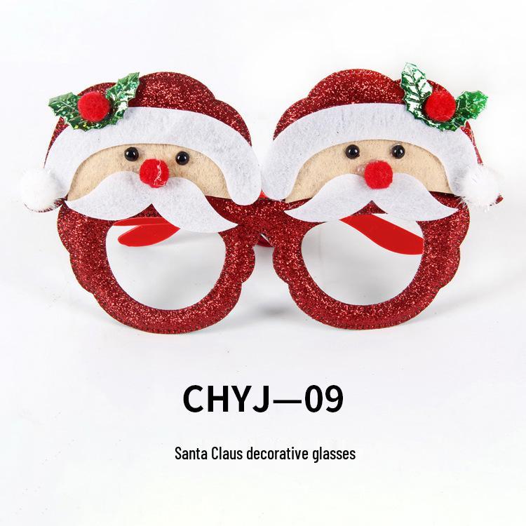 Festive Christmas Eyeglass Frames for Adults & Kids - Creative Holiday Party Accessories & Gifts
