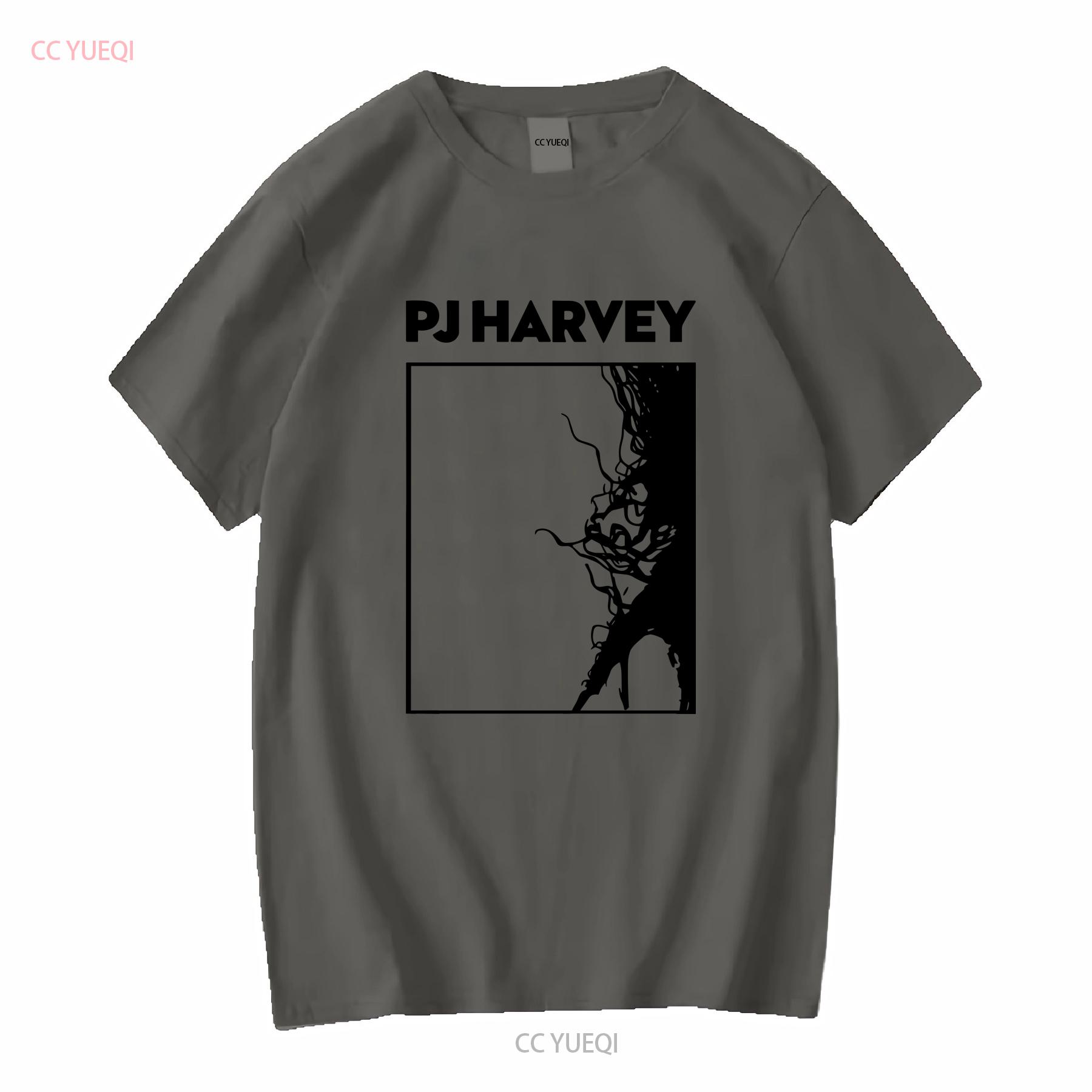 

PJ Harvey T Shirt cotton casual gift for fan TE2649 vintage Washed Comfortable Top For Everyday Wear Casual graphic 4XL