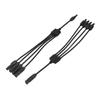 2 PCS Y Branch Solar Connectors 1 To 4 Splitter PV Parallel Connector Solar Cable Wire Plug 1000V