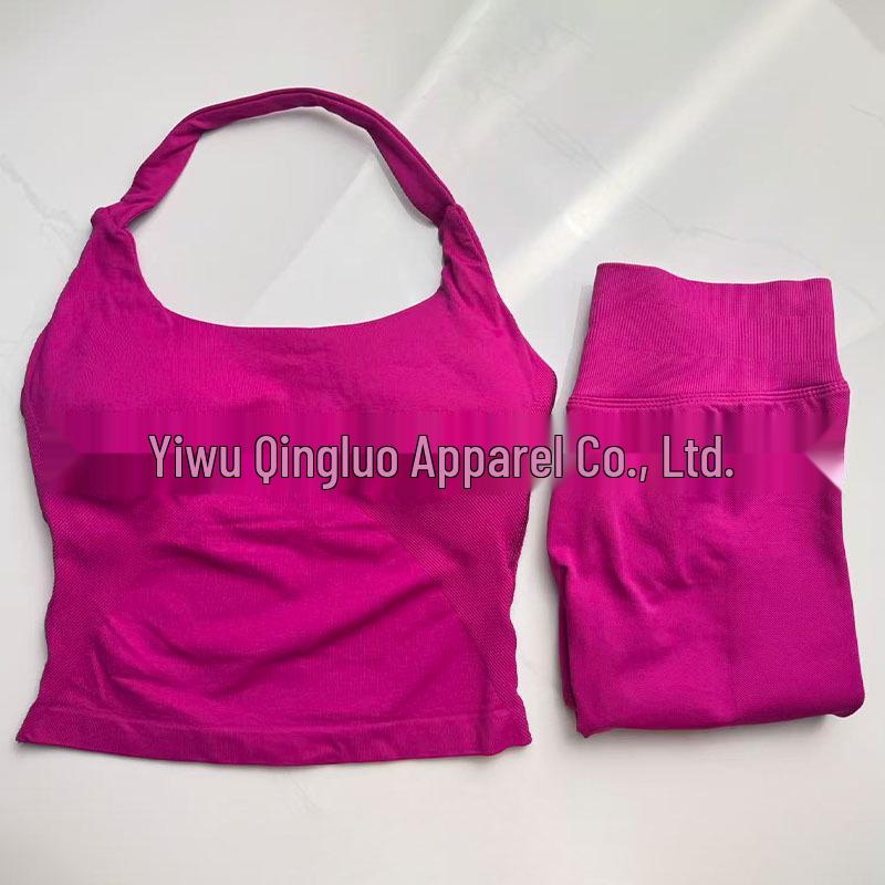 

Безшовний комплект Dfyne: топ для йоги з драпіруванням та шорти для підтяжки сідниць XS