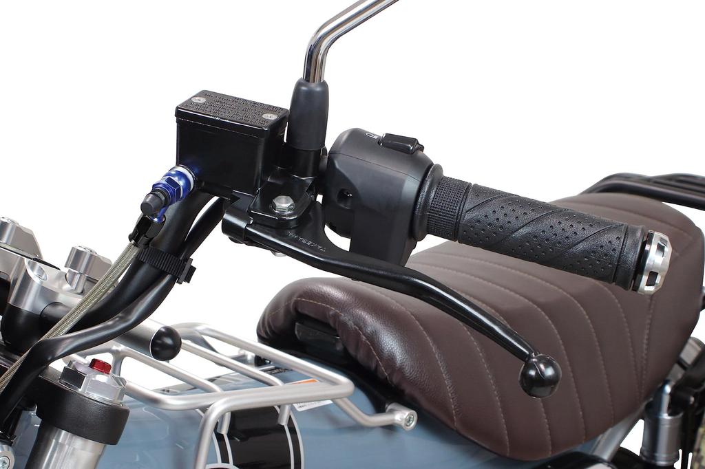 SP Takegawa Hydro Clutch Conversion Kit (Clutch Lever/Black) for Cross Cub 110 (JA60), Dax 125 (JB04), and CT125 (JA65) 02-01-0403