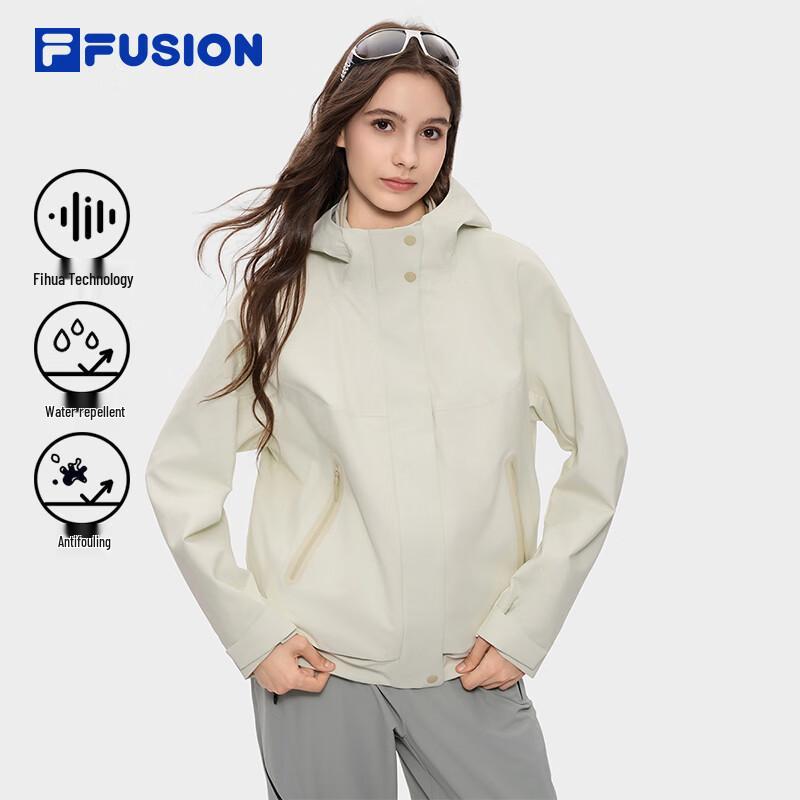 Fila Women's Stand Collar Casual Woven Jacket