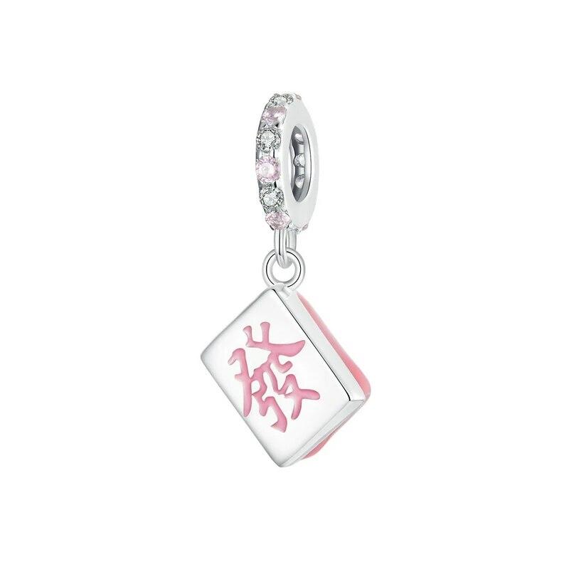 

BAMOER Аутентичное серебро 925 пробы Забавный шарм процветания для оригинального серебряного браслета или браслета «сделай сам» Изготовление бусин SCC2718 SCC2718