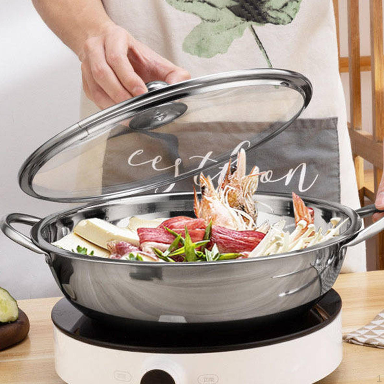 

Кастрюля для приготовления мандариновой утки, посуда для японского супа с двумя вкусами 28cm