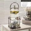 Nordic Glass Cold Water Pitcher with Faucet & Cup
