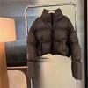 Parka Invernali da Donna Streetwear Spesso All-Match Giacca in Piuma da Donna Comodo Semplice Corto Caldo Cappotto